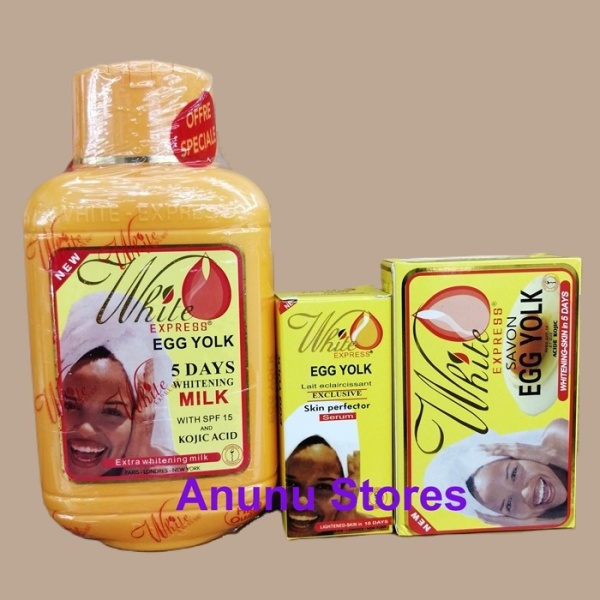 White Express Paris Egg York 5 Days Skin lightening Products